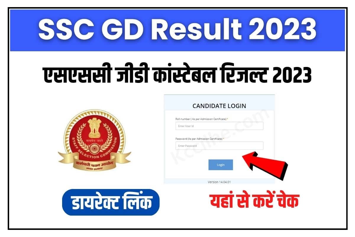 SSC GD Constable Result 2023