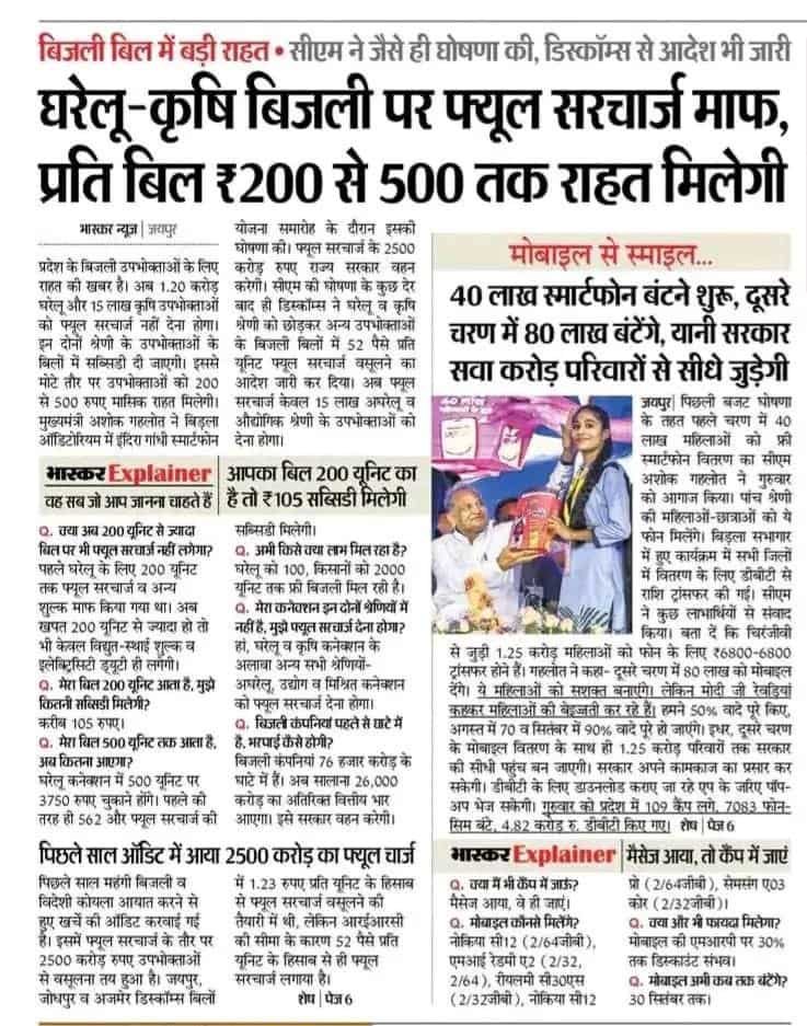 Bijli Bill Fuel Surcharge